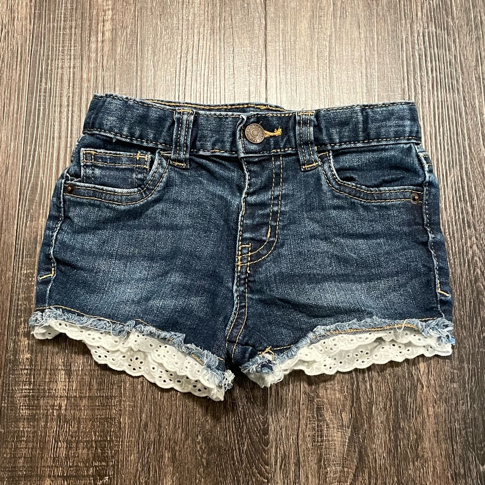 Cat & Jack Jean Shorts 4T